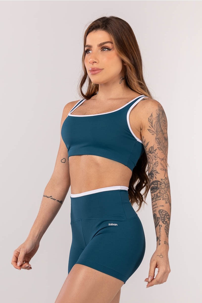 K4219-C_Top_Alcas_Largas_e_Vies_Contrastante_Azul_Petroleo__Branco__Ref:_K4219-C