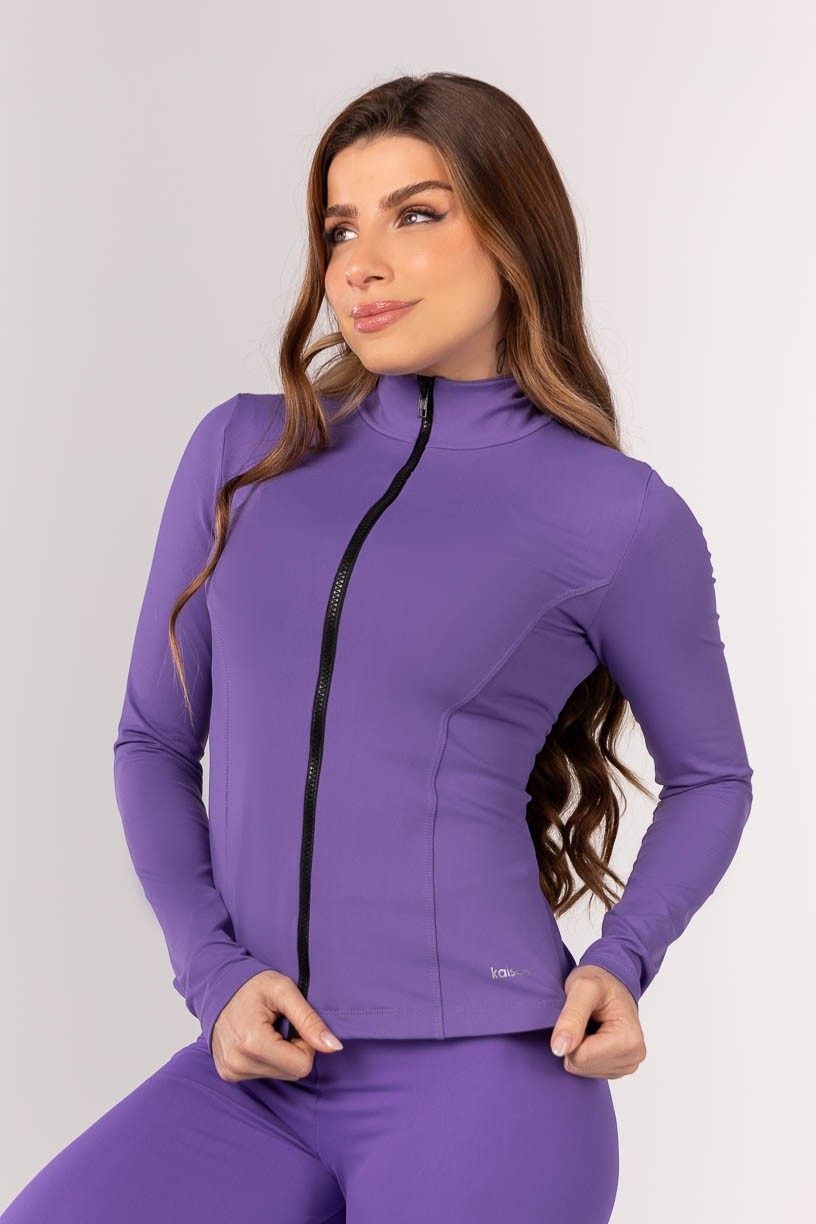 K4347-J_Casaco_Slim_com_Gola_Alta_Roxo__Ref:_K4347-J
