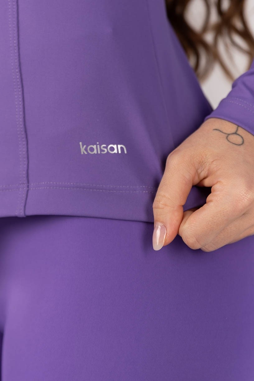K4347-J_Casaco_Slim_com_Gola_Alta_Roxo__Ref:_K4347-J