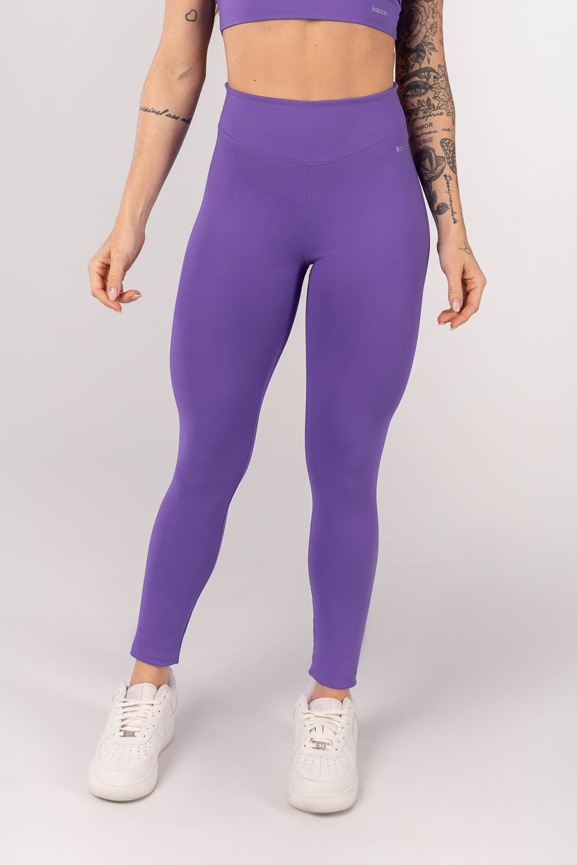 K4230-A_Calca_Legging_com_Cos_Arredondado_Violeta__Ref:_K4230-A