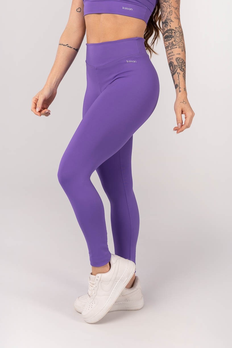 K4230-A_Calca_Legging_com_Cos_Arredondado_Violeta__Ref:_K4230-A
