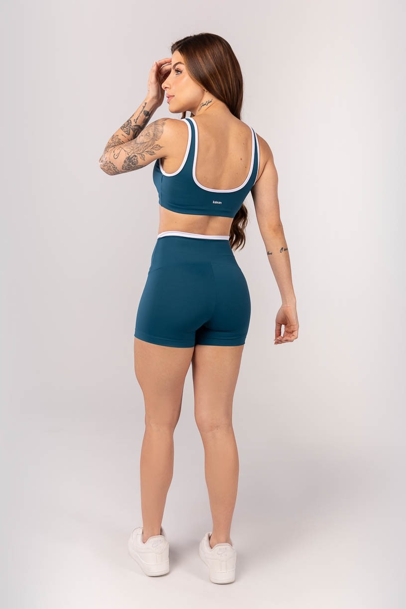 K4221-C_Short_com_Cos_de_Vira_Azul_Petroleo__Branco__Ref:_K4221-C