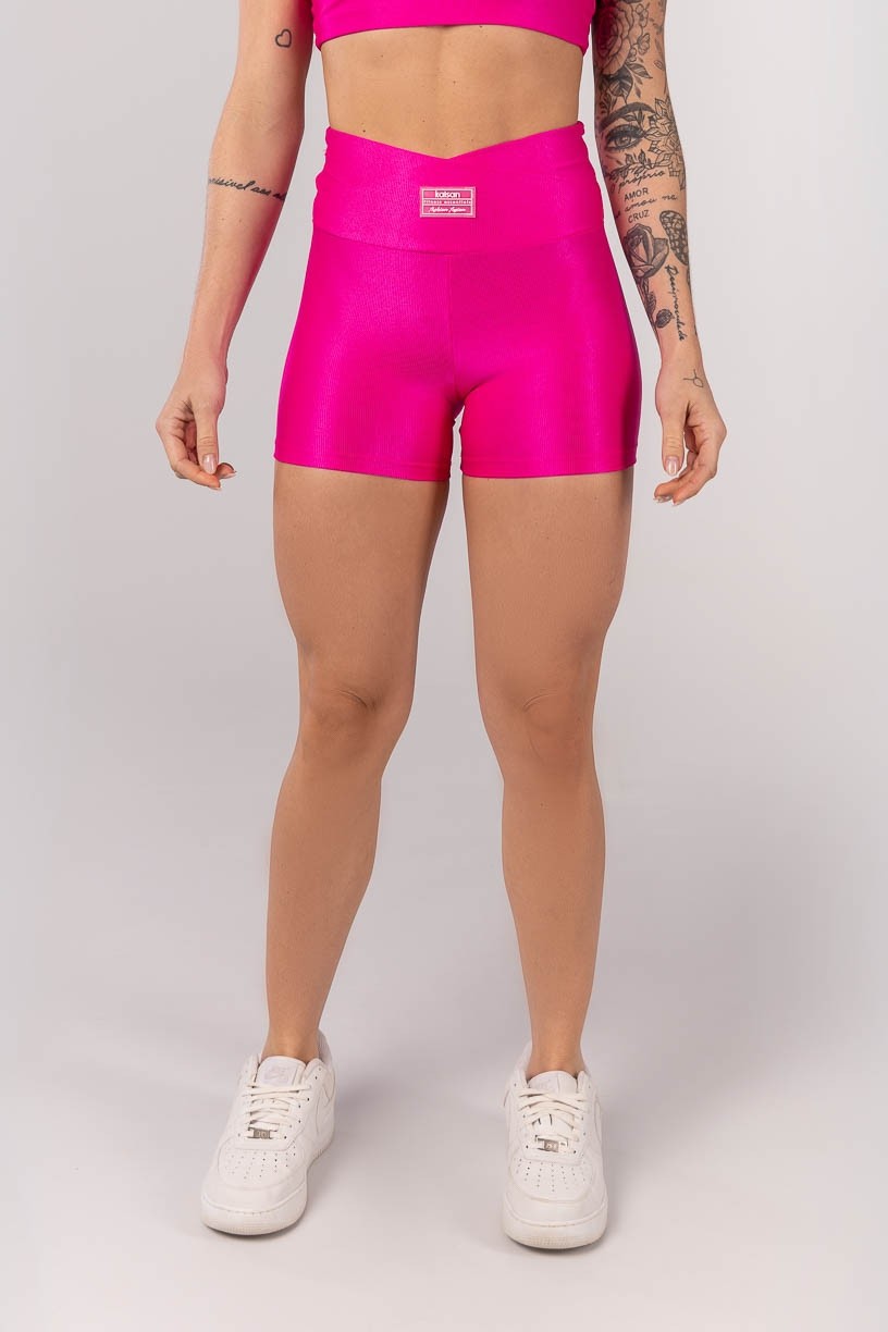 K4252-A_Short_Canelado_com_Cos_Transpassado_Rosa_Pink__Ref:_K4252-A