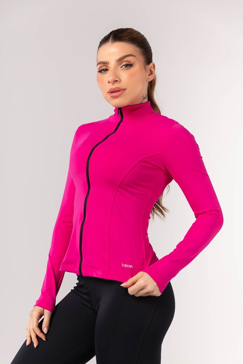 K4347-N_Casaco_Slim_com_Gola_Alta_Rosa_Pink__Ref:_K4347-N