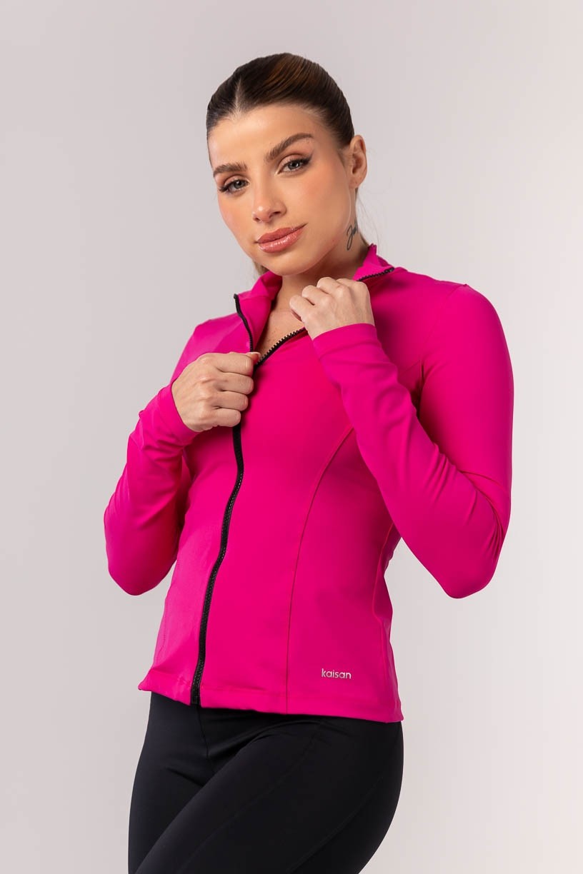 K4347-N_Casaco_Slim_com_Gola_Alta_Rosa_Pink__Ref:_K4347-N