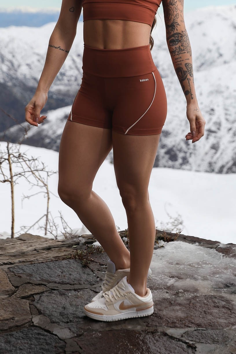 K4280-A_Short_com_Vivo_Contrastante_Cocoa__Bege__Ref:_K4280-A