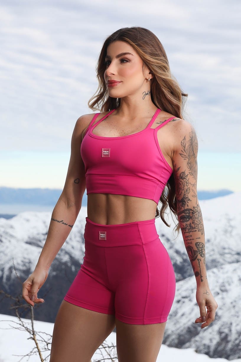 K4265-C_Top_com_Alcas_Duplas_Trabalhadas_Rosa_Choque__Ref:_K4265-C