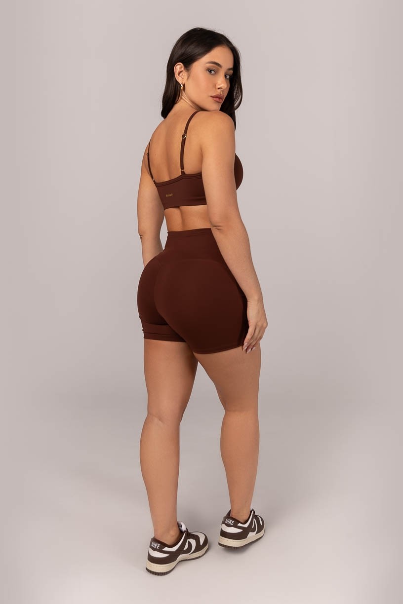 K4291-C_Short_com_Vira_e_Cos_em_V_Marrom_Escuro__Ref:_K4291-C