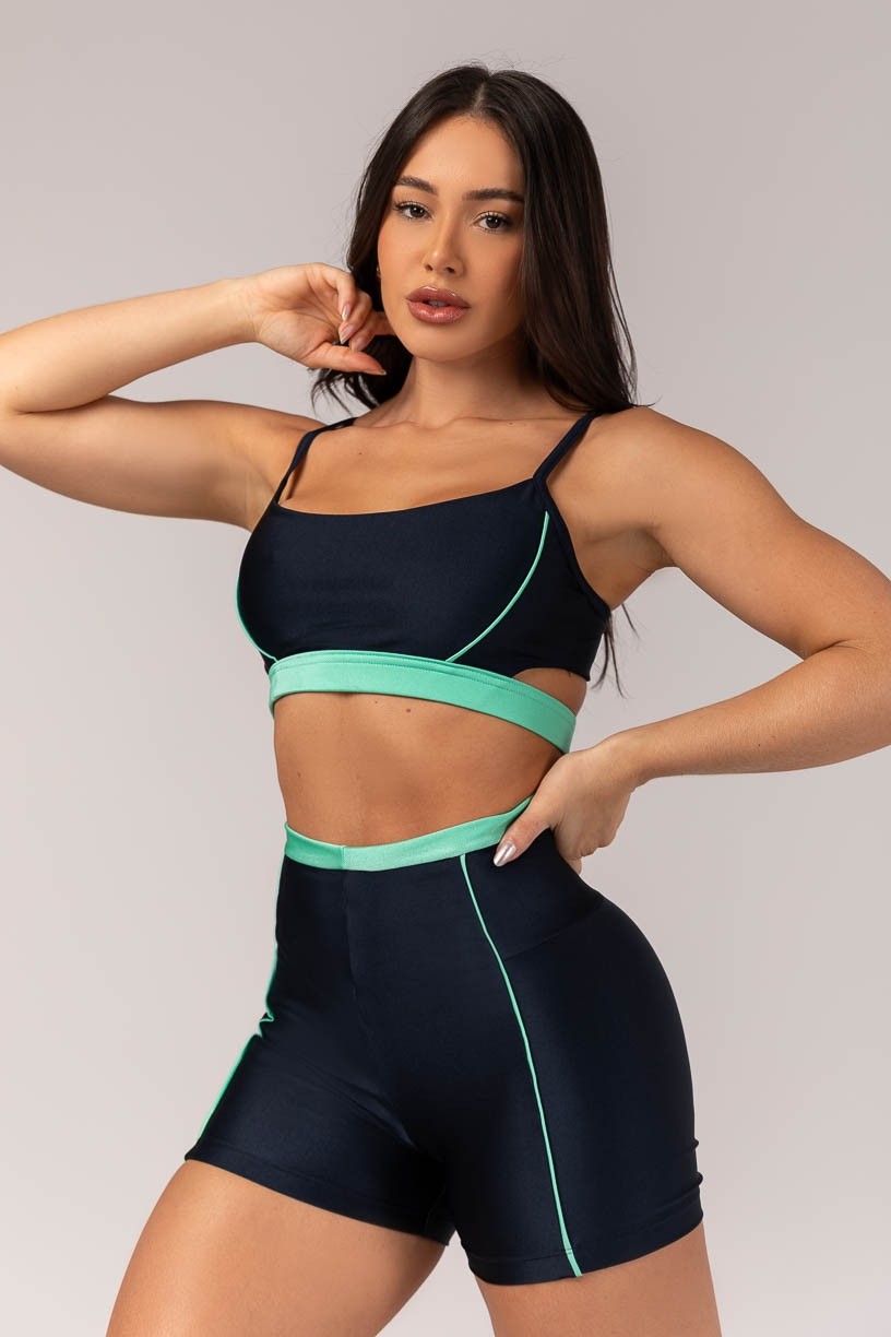 K4301-D_Short_com_Vivo_e_Vira_Azul_Marinho__Verde_Turquesa__Ref:_K4301-D