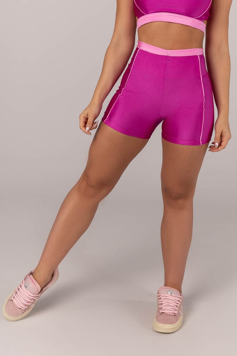 K4301-E_Short_com_Vivo_e_Vira_Rosa_Escuro__Rosa_Claro__Ref:_K4301-E