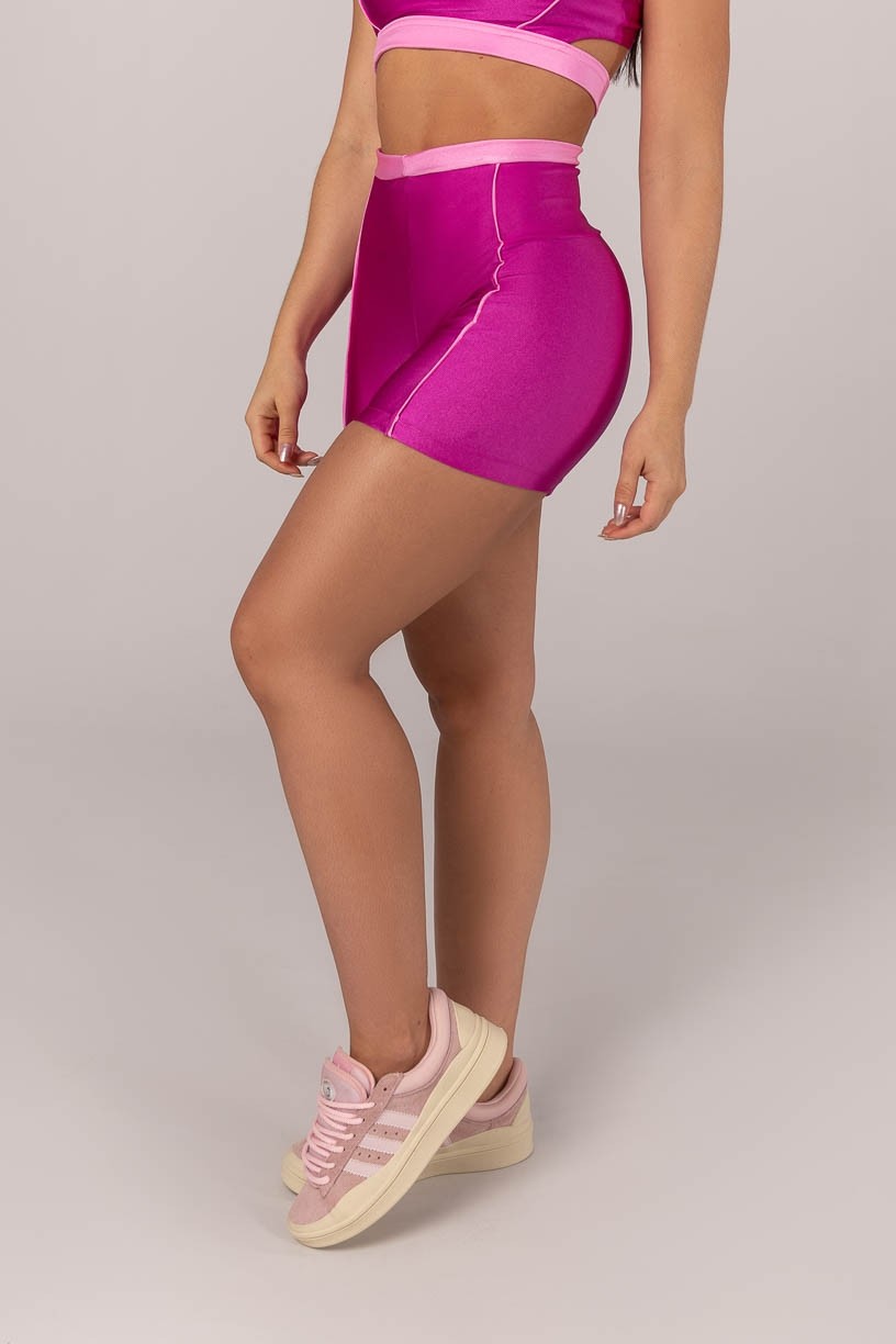K4301-E_Short_com_Vivo_e_Vira_Rosa_Escuro__Rosa_Claro__Ref:_K4301-E
