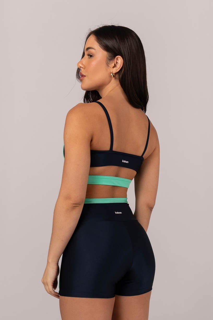 K4012-D_Top_com_Alcas_e_Tira_no_Cos_Azul_Marinho__Verde_Turquesa__Ref:_K4012-D