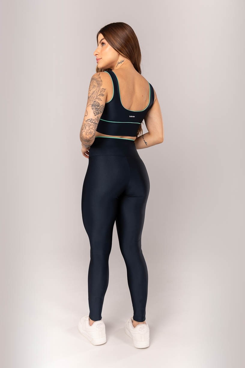 K4242-B_Calca_Legging_com_Vivo_no_Cos_Transpassado_Azul_Escuro__Verde_Turquesa__Ref:_K4242-B