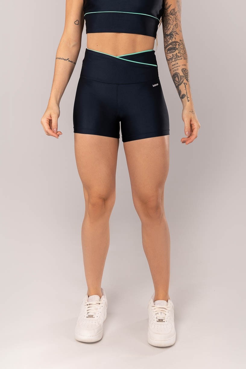 K4243-B_Short_com_Vivo_no_Cos_Transpassado_Azul_Escuro__Verde_Turquesa__Ref:_K4243-B
