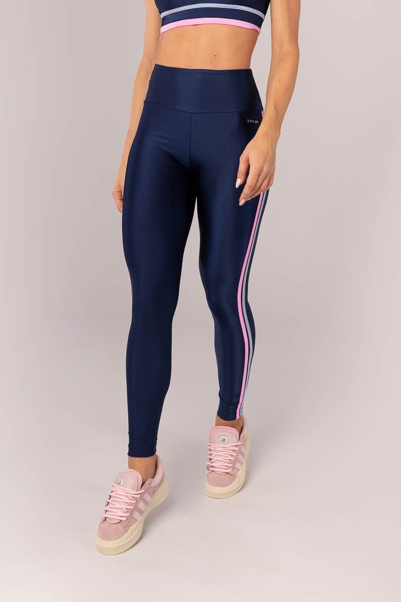 K4193-C_Calca_Legging_com_Chapados_Duplos_Azul_Marinho__Rosa_Claro__Azul_Claro__Ref:_K4193-C