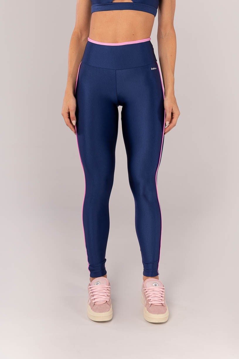 K4371-A_Calca_Legging_com_Vira_e_Vivo_Azul_Marinho__Rosa_Claro__Ref:_K4371-A