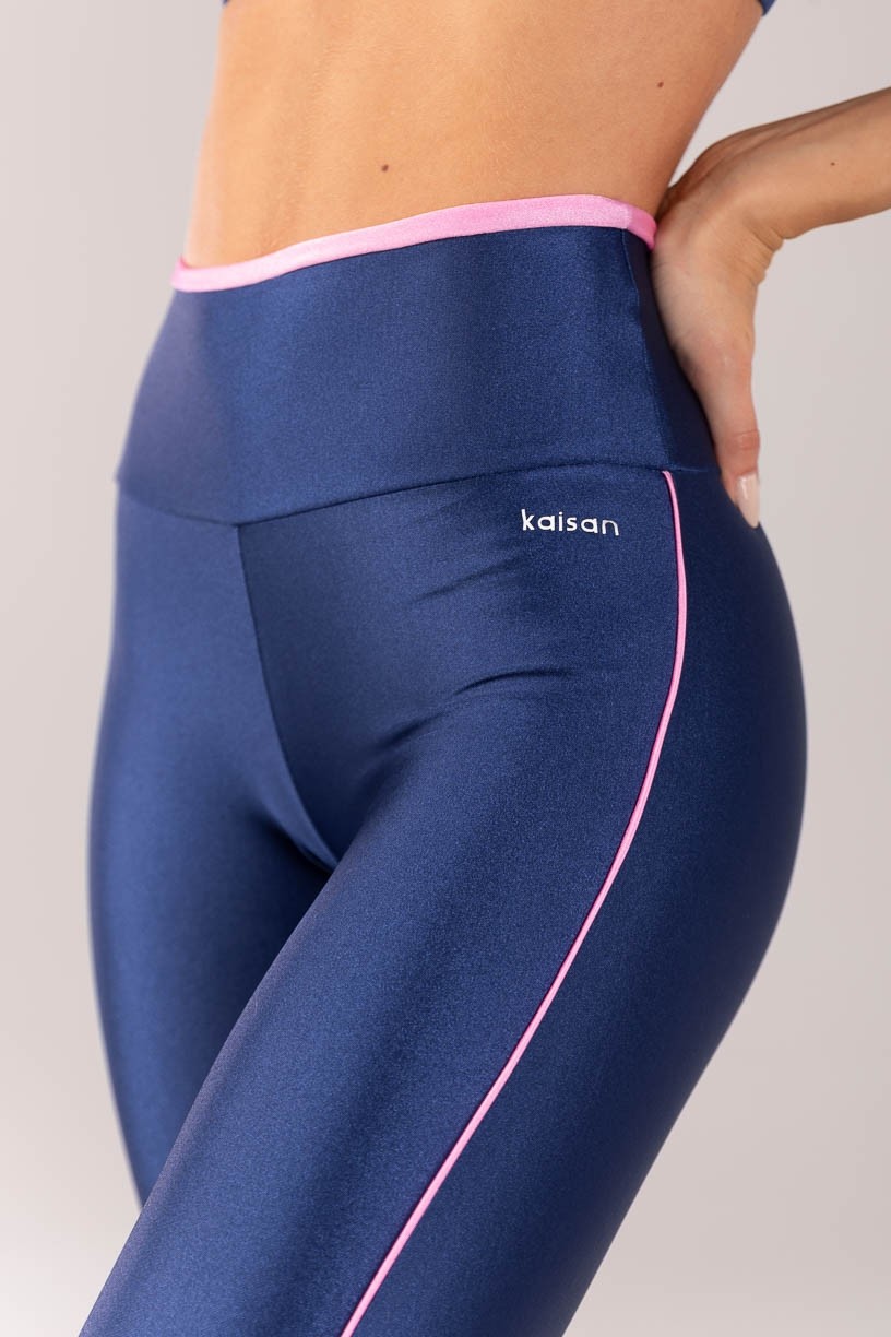 K4371-A_Calca_Legging_com_Vira_e_Vivo_Azul_Marinho__Rosa_Claro__Ref:_K4371-A