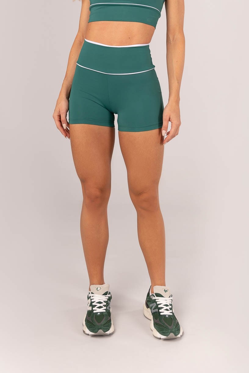 K4369-B_Short_com_Vivo_no_Cos_Verde_Esmeralda__Branco__Ref:_K4369-B