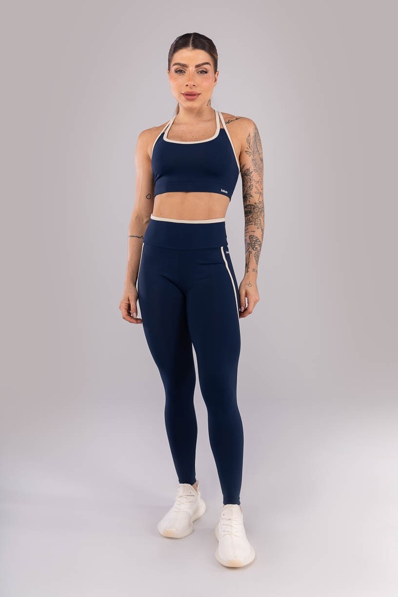 K4419-A_Calca_Legging_com_Cos_de_Vira_e_Chapado_Azul_Marinho__Bege__Ref:_K4419-A