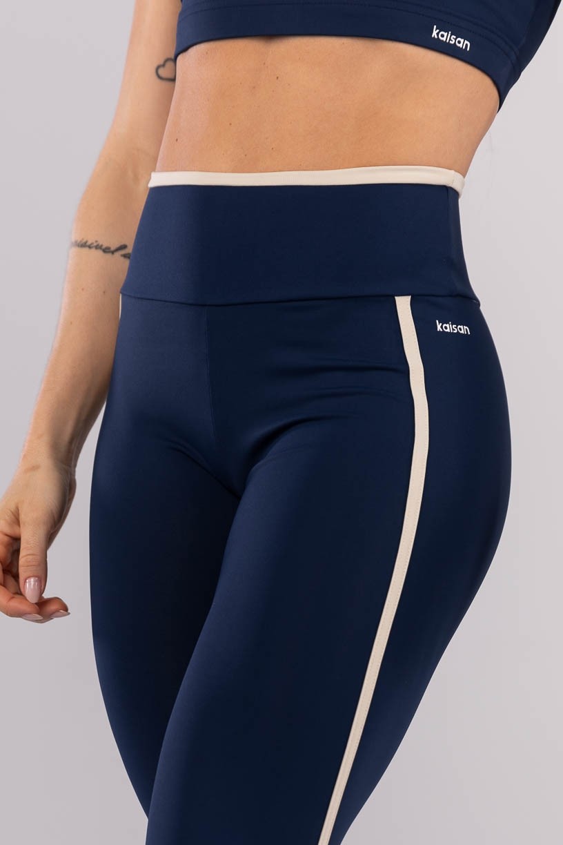 K4419-A_Calca_Legging_com_Cos_de_Vira_e_Chapado_Azul_Marinho__Bege__Ref:_K4419-A