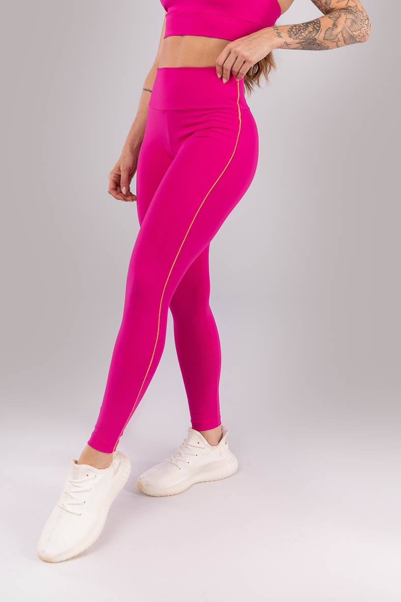 K4425-B_Calca_Legging_com_Vivo_Contrastante_Rosa_Choque__Laranja_Claro__Ref:_K4425-B