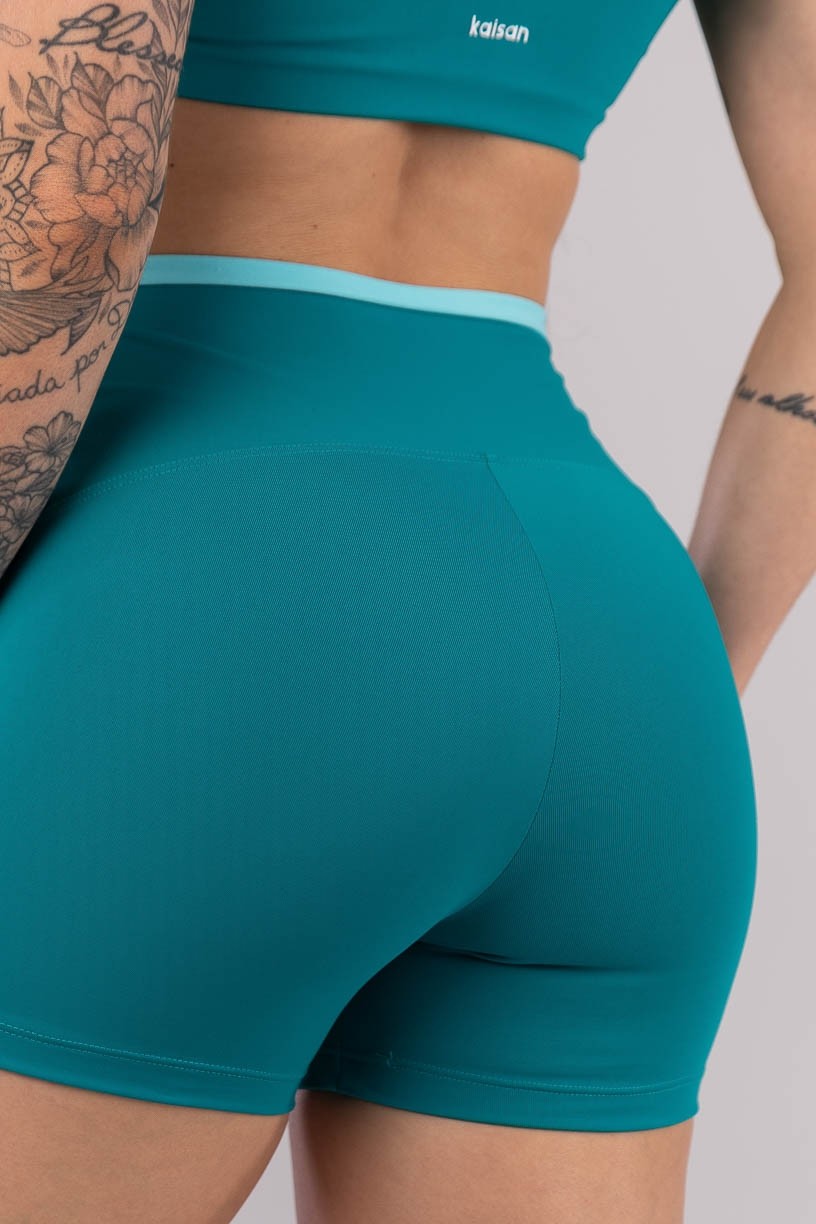 K4221-D_Short_com_Cos_de_Vira_Jade__Azul_Turquesa__Ref:_K4221-D