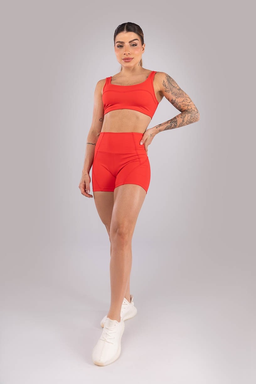 K4423-A_Short_com_Bolso_no_Cos_Costas_Vermelho_Tomate__Ref:_K4423-A