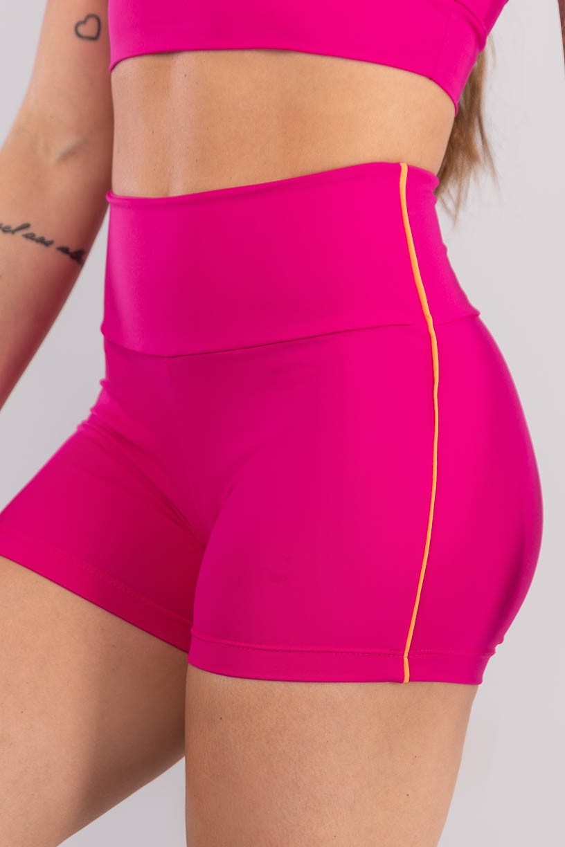 K4426-B_Short_com_Vivo_Contrastante_Rosa_Choque__Laranja_Claro__Ref:_K4426-B