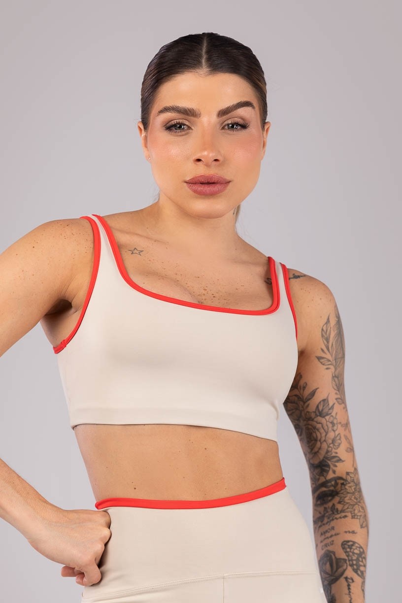 K4219-E_Top_Alcas_Largas_e_Vies_Contrastante_Bege__Vermelho_Tomate__Ref:_K4219-E