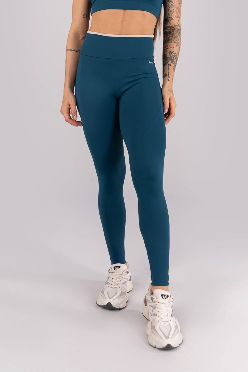 K4299-D_Calca_Legging_sem_Gancho_com_Vira_Azul_Petroleo__Bege__Ref:_K4299-D