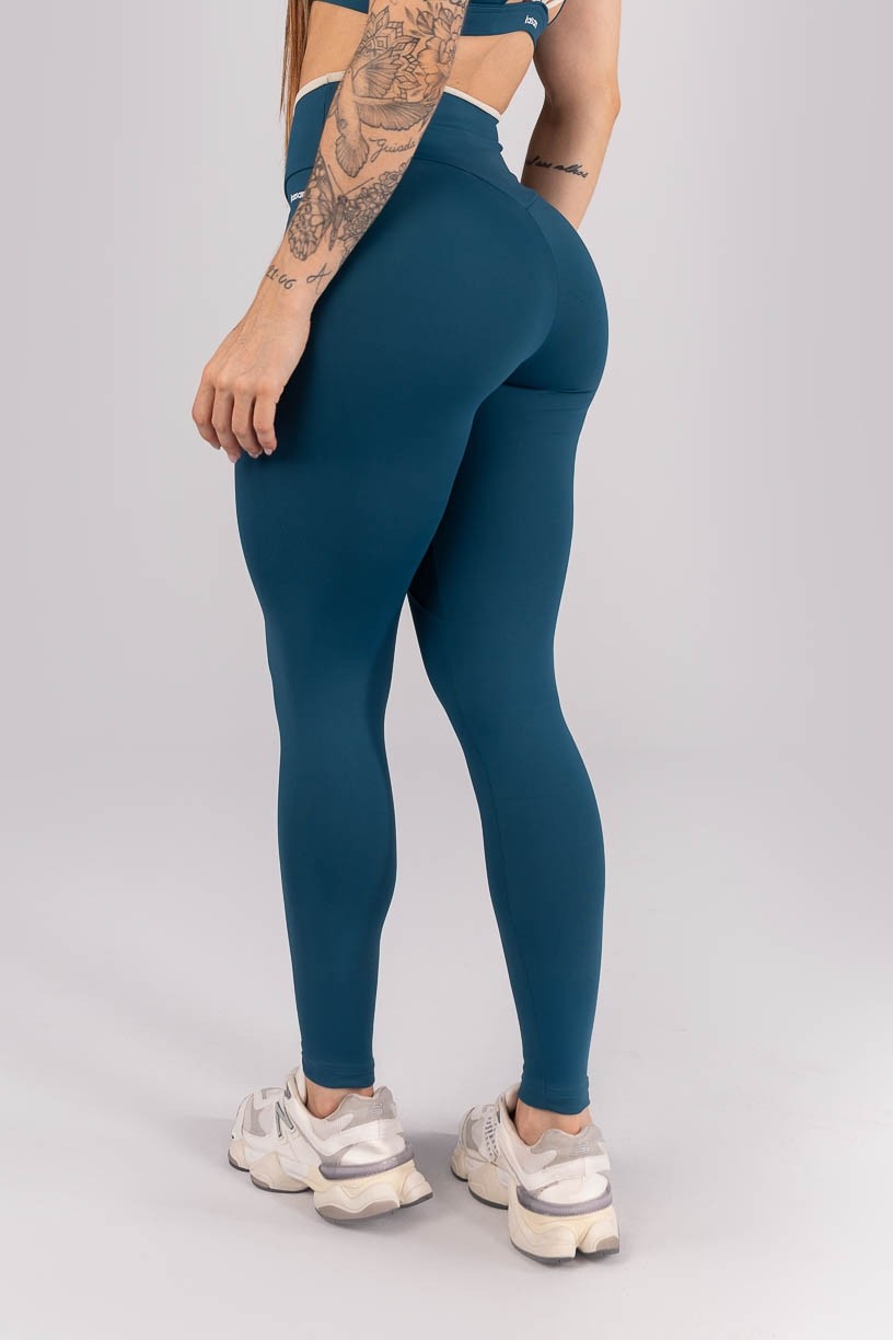 K4299-D_Calca_Legging_sem_Gancho_com_Vira_Azul_Petroleo__Bege__Ref:_K4299-D