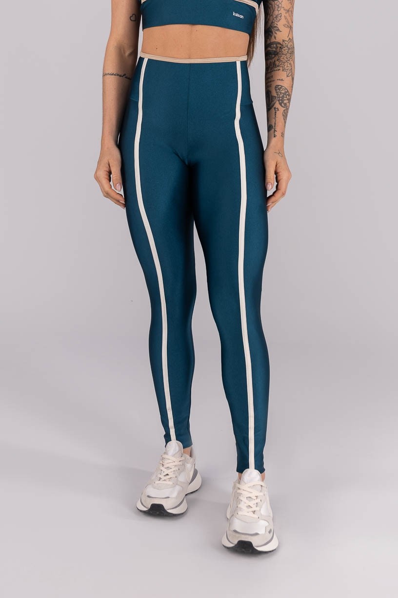 K4462-B_Calca_Legging_Tricolor_com_Chapados_Azul_Petroleo__Off-White__Bege__Ref:_K4462-B