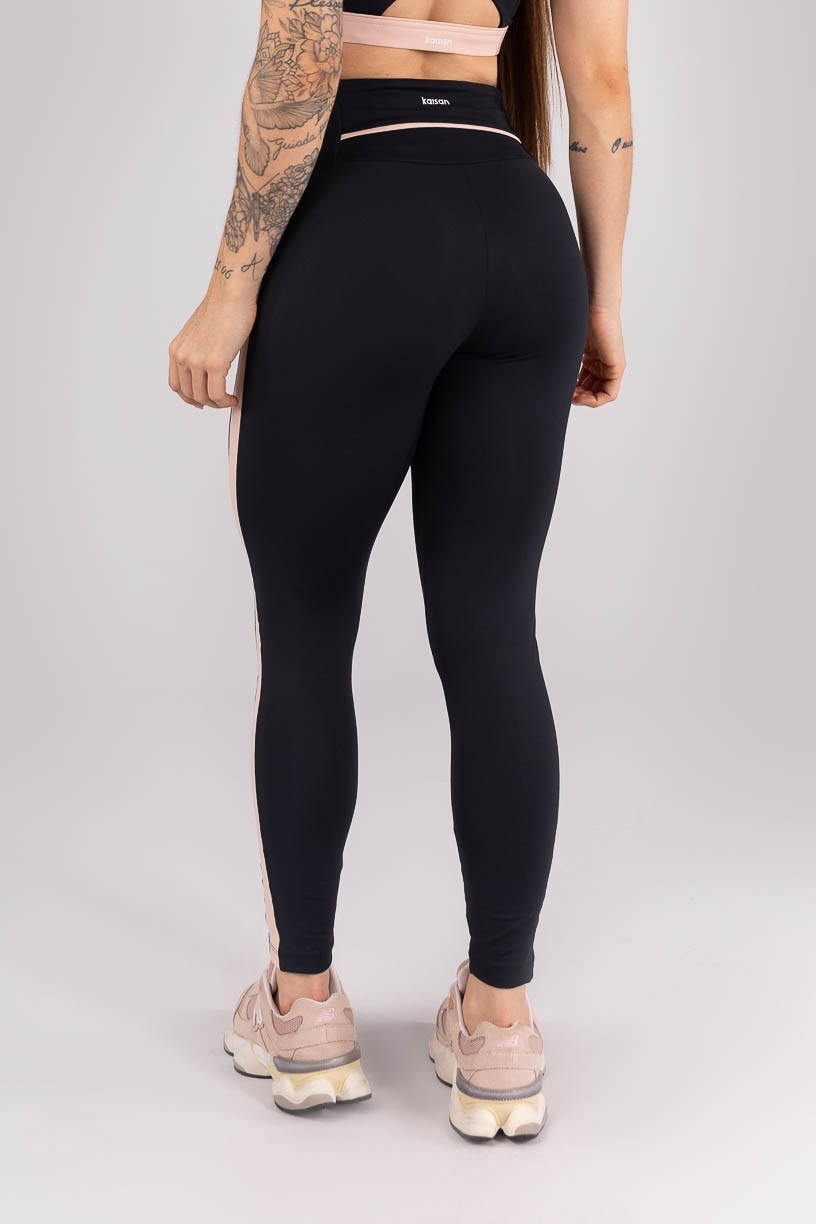 K4465-A_Calca_Legging_com_Faixa_Lateral_e_Bolso_no_Cos_Preto__Rosa_Bebe__Ref:_K4465-A