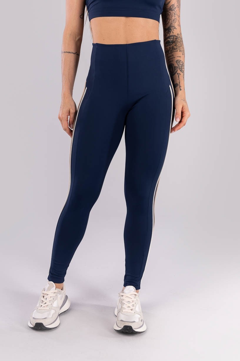 K4507-A_Calca_Legging_com_Vivos_Contrastantes_Azul_Marinho__Bege__Off-White__Ref:_K4507-A