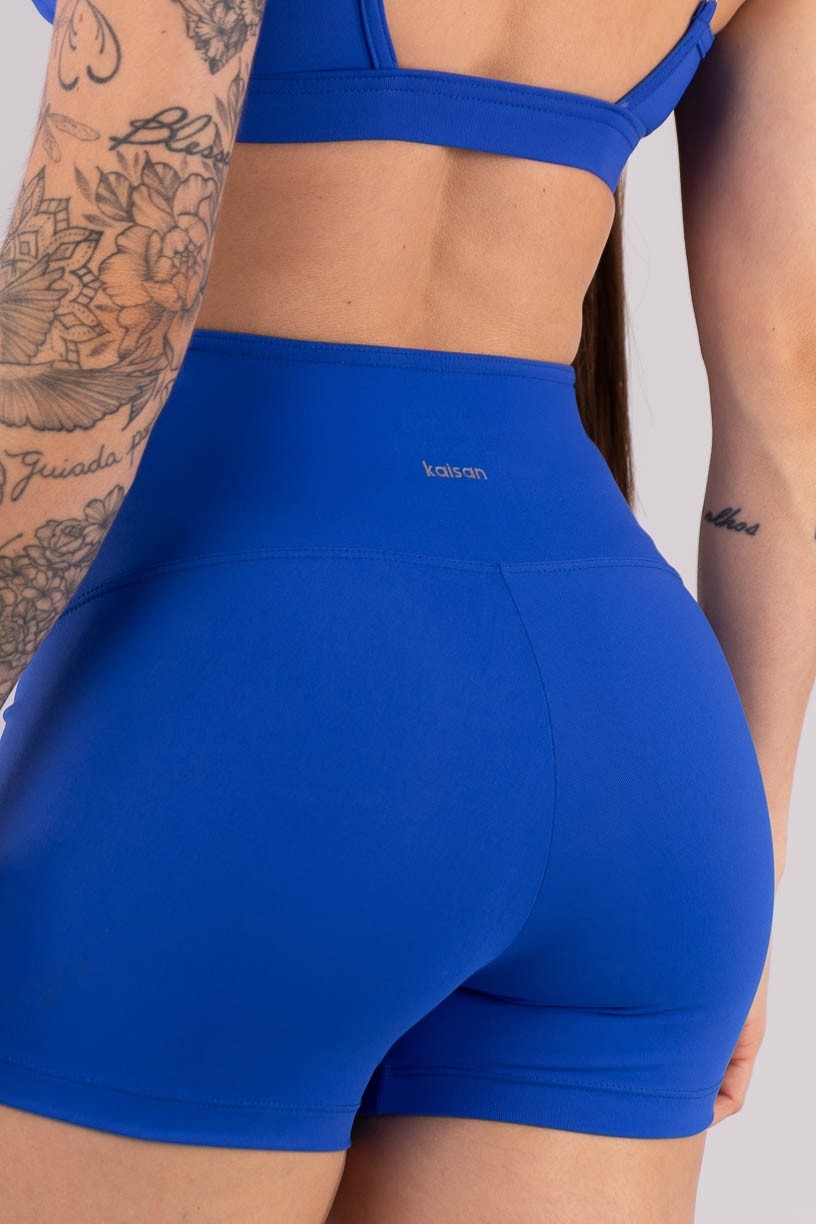 K4446-B_Short_com_Recorres_e_Vies_A_Cintura_Azul__Ref:_K4446-B
