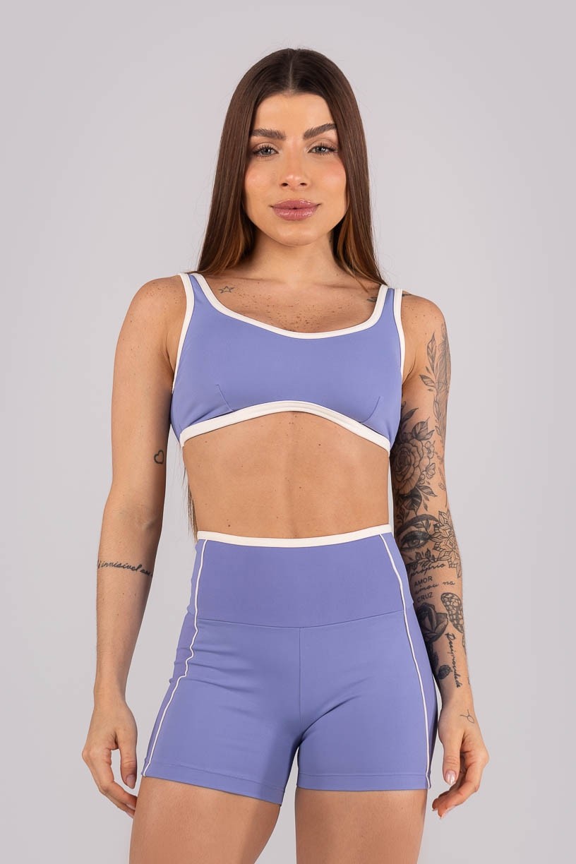 K4455-B_Short_com_Vivo_e_Vies_Contrastante_Azul_Periwinkle__Off-White__Ref:_K4455-B