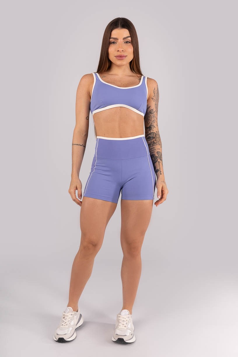 K4455-B_Short_com_Vivo_e_Vies_Contrastante_Azul_Periwinkle__Off-White__Ref:_K4455-B