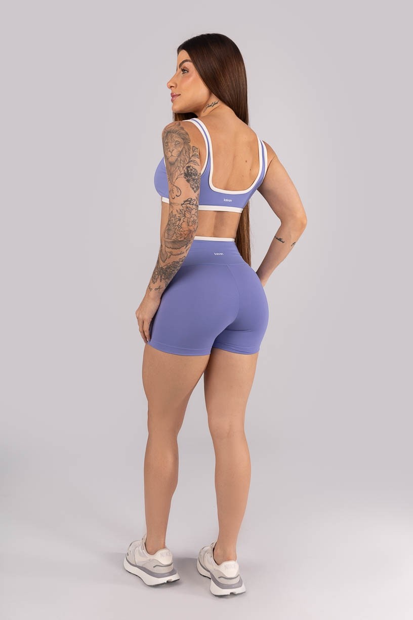 K4455-B_Short_com_Vivo_e_Vies_Contrastante_Azul_Periwinkle__Off-White__Ref:_K4455-B