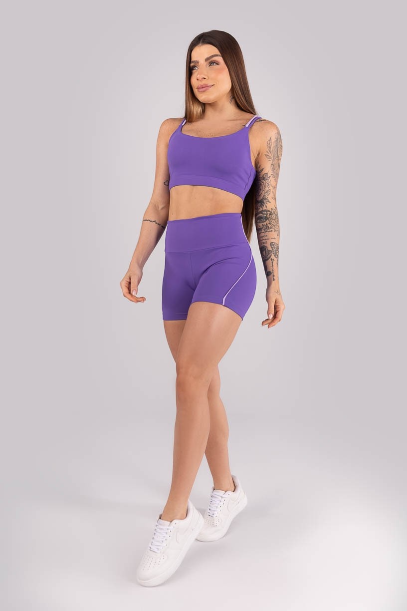K4460-A_Short_com_Vivo_Contrastante_Violeta__Lilas__Ref:_K4460-A