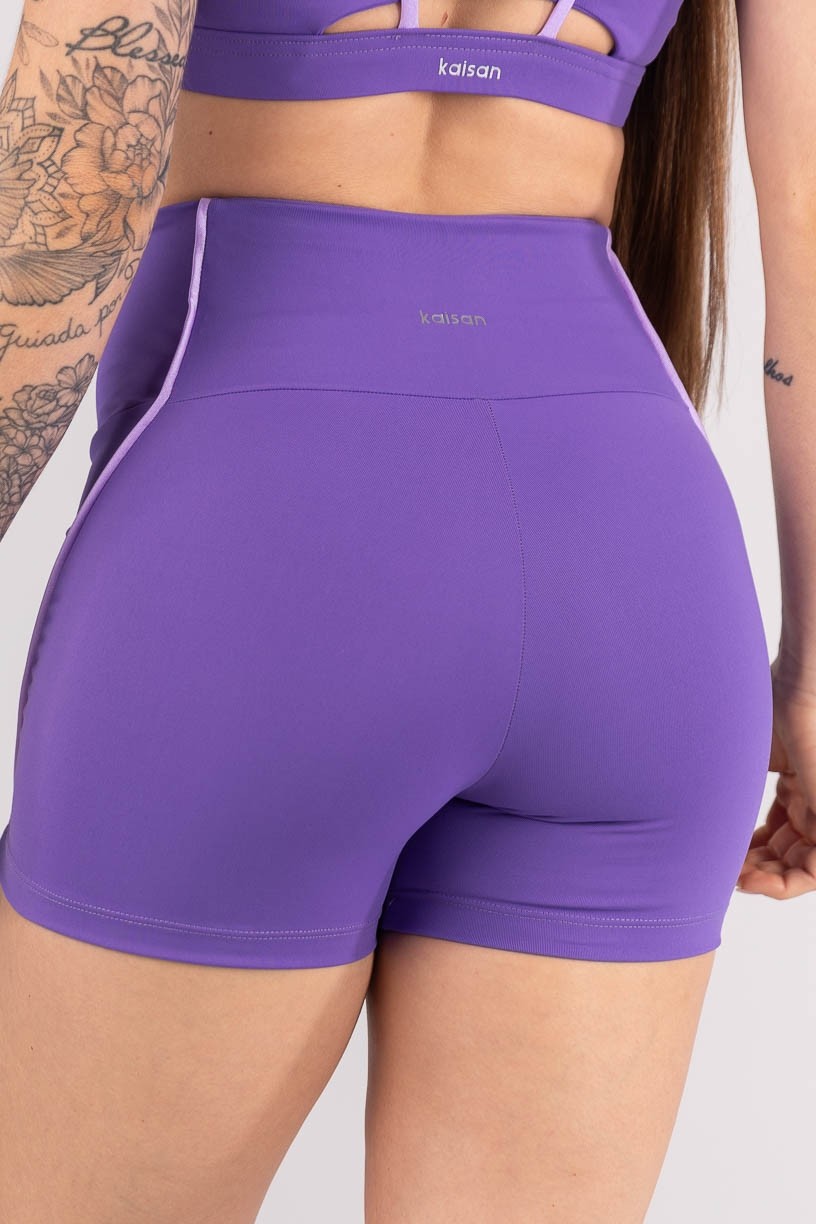K4460-A_Short_com_Vivo_Contrastante_Violeta__Lilas__Ref:_K4460-A