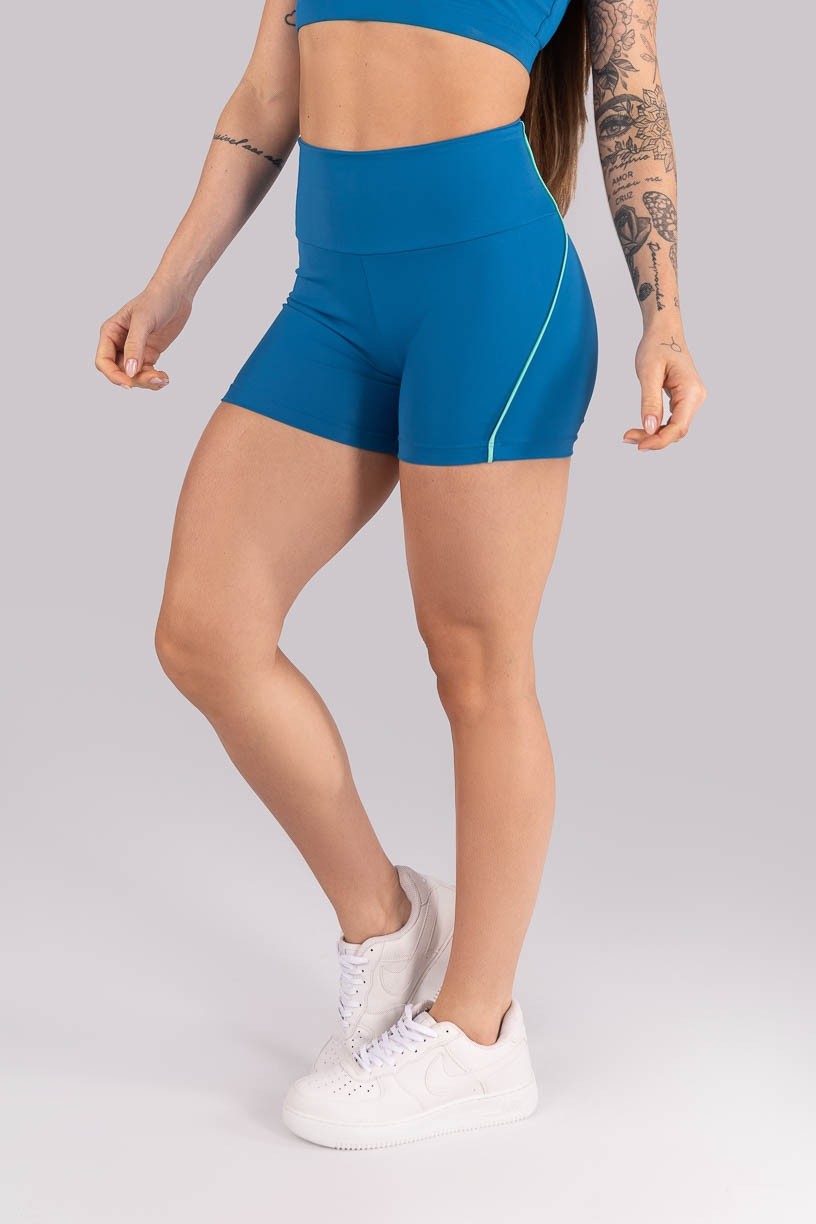 K4460-B_Short_com_Vivo_Contrastante_Azul_Marine__Verde_Turquesa__Ref:_K4460-B