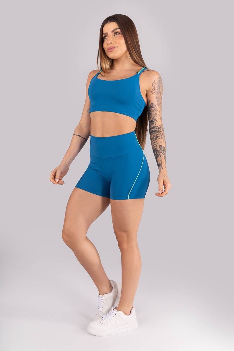 K4460-B_Short_com_Vivo_Contrastante_Azul_Marine__Verde_Turquesa__Ref:_K4460-B