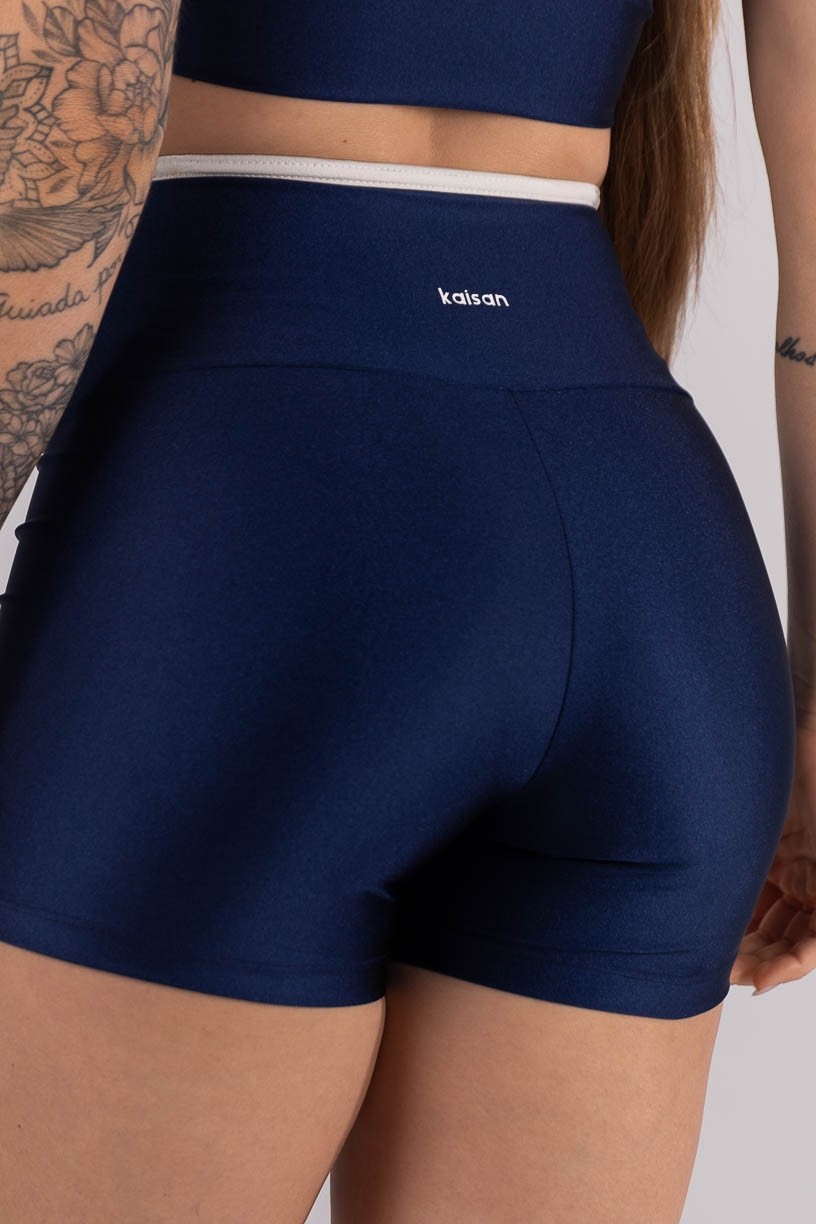 K4463-A_Short_Tricolor_com_Chapados_Azul_Marinho__Lilas__Off-White__Ref:_K4463-A