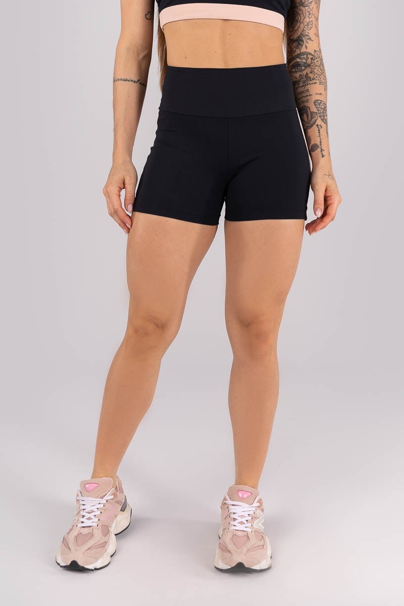 K4466-A_Short_com_Faixa_Lateral_e_Bolso_no_Cos_Preto__Rosa_Bebe__Ref:_K4466-A