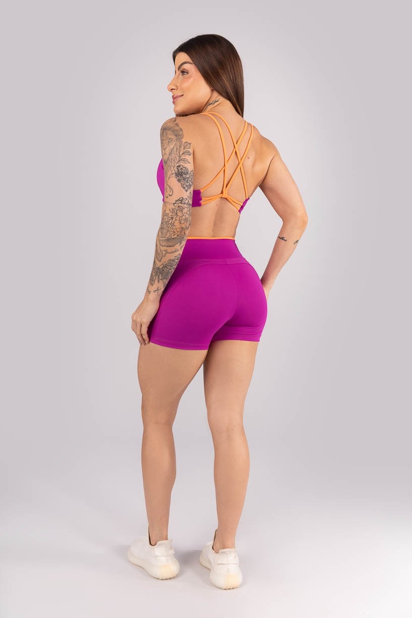 K4450-C_Top_com_Alcas_Trabalhadas_nas_Costas_Roxo__Laranja_Claro__Ref:_K4450-C