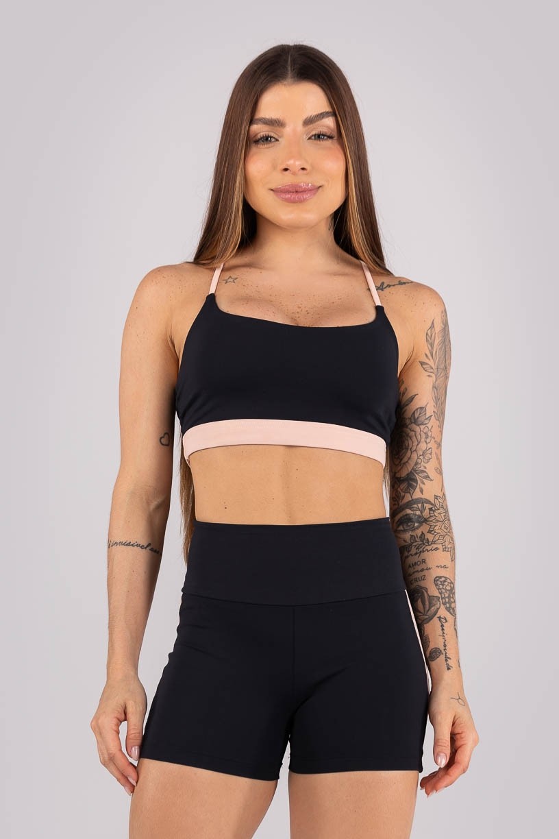 K4464-A_Top_com_Alcas_e_Nadador_Vazado_Preto__Rosa_Bebe__Ref:_K4464-A