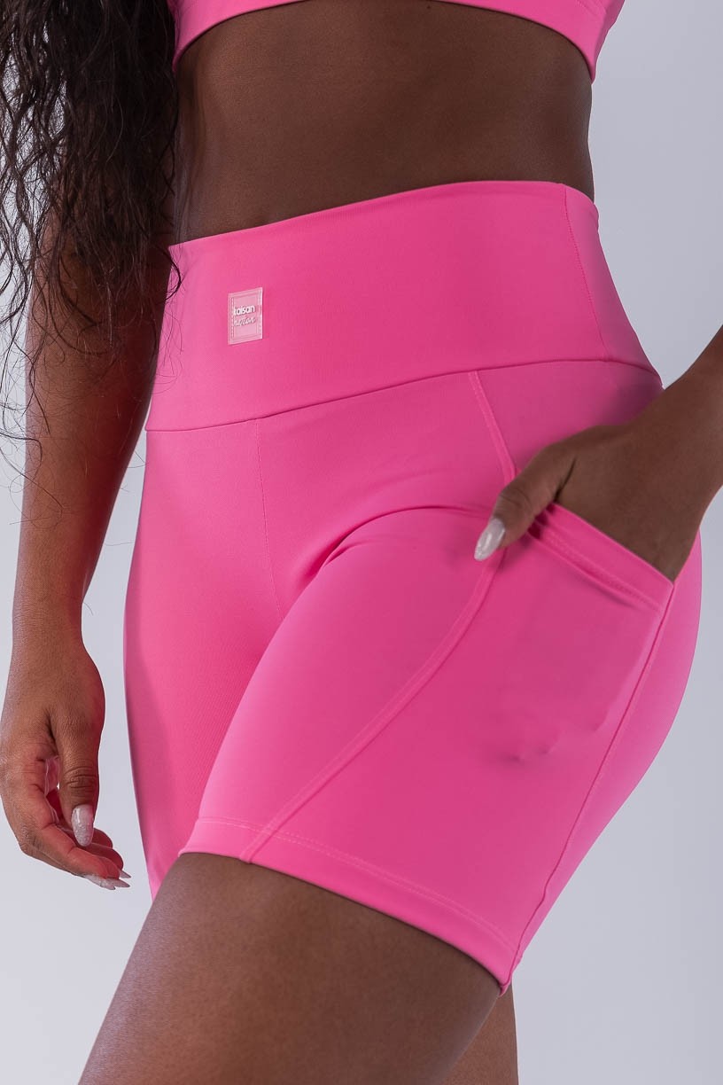 K4474-B_Bermuda_com_Bolsos_e_Pesponto_Rosa_Chiclete__Ref:_K4474-B