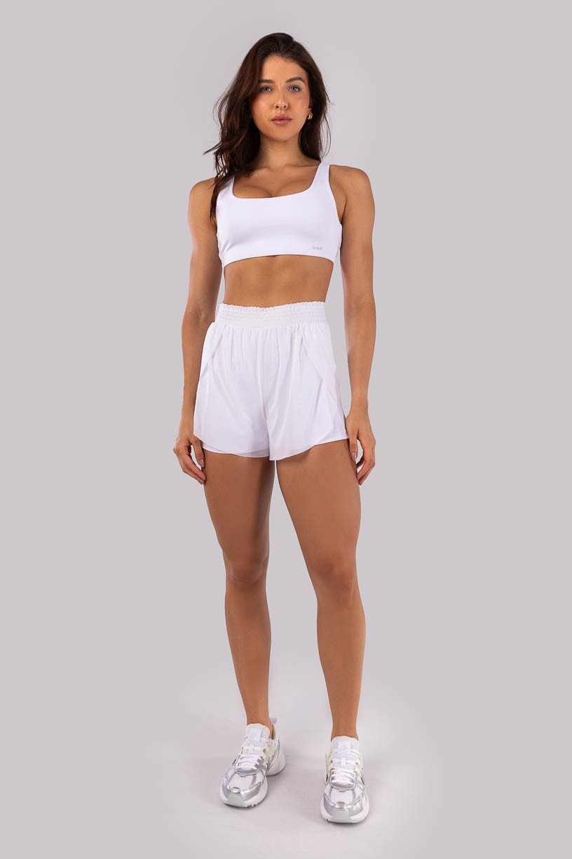 K4542-A_Short_Duplo_em_Tule_com_Bolsos_Internos_Branco__Ref:_K4542-A