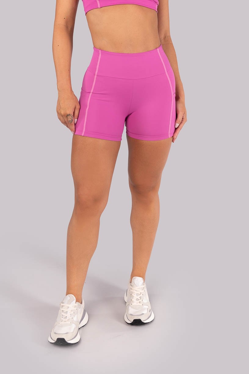 K4565-A_Short_com_Bolsos_e_Cobertura_Contrastante_Rosa_Fucsia__Ref:_K4565-A