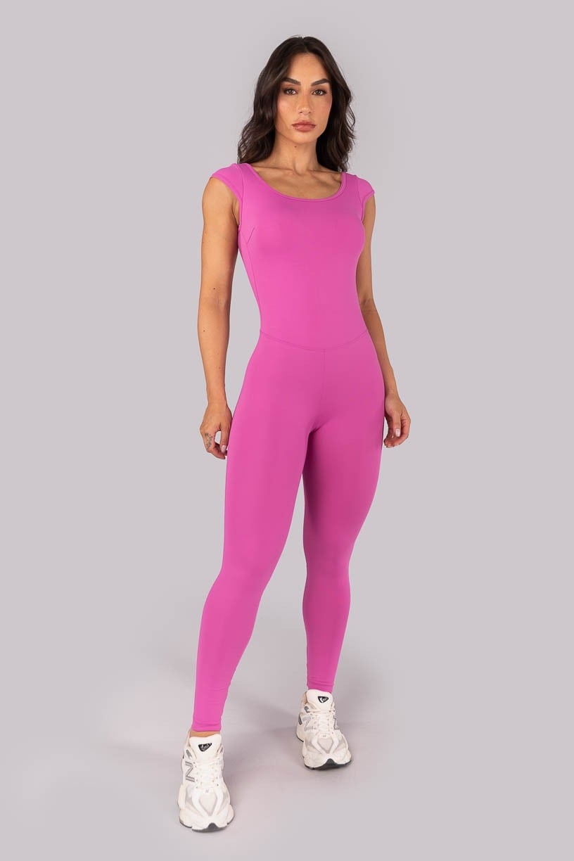 K4573-B_Macacao_com_Manga_Japonesa_e_Tiras_Cruzadas_Rosa_Fucsia__Ref:_K4573-B